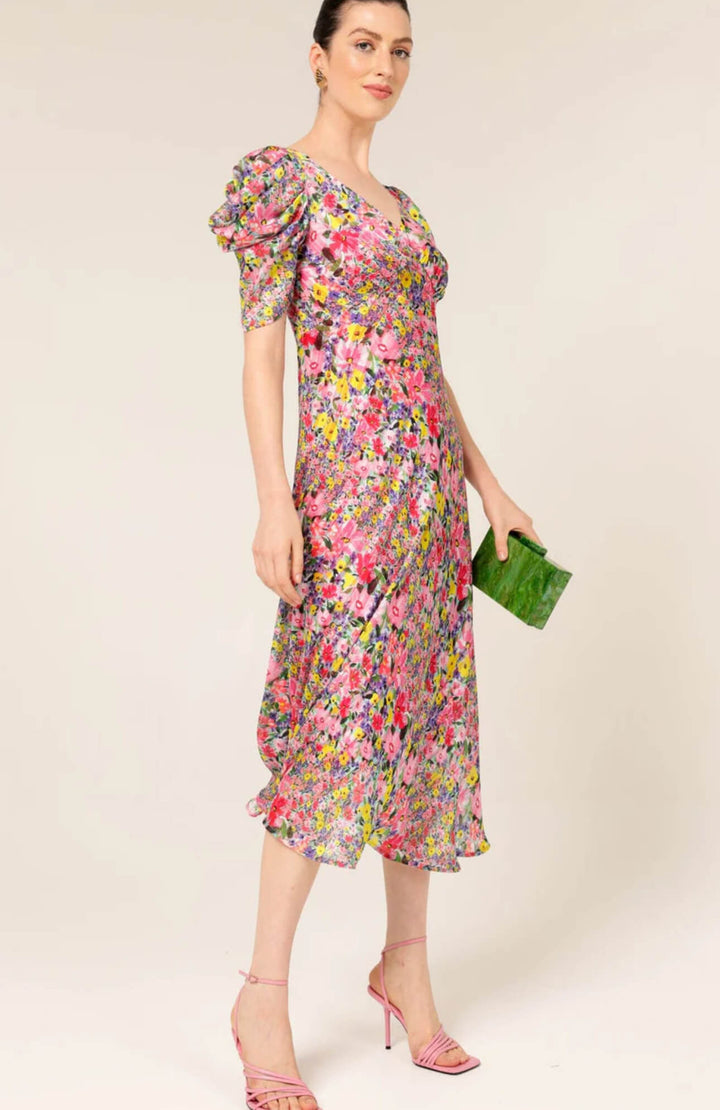 New Blooms Midi Dress