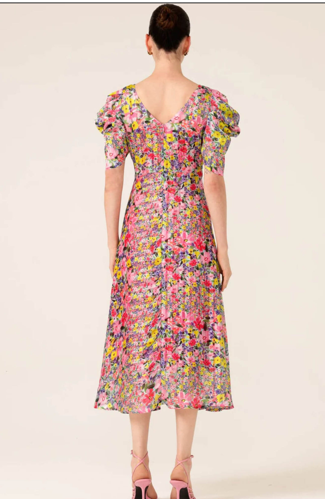 New Blooms Midi Dress