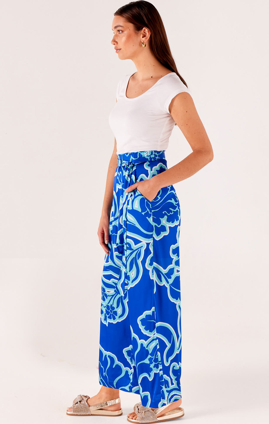 Azure Palazzo Pant