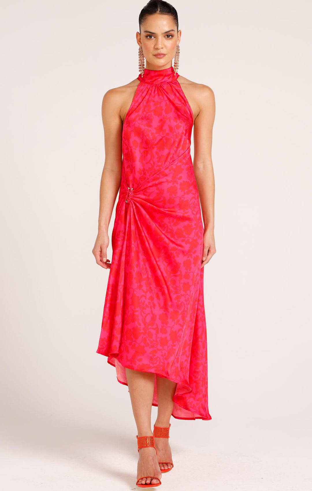 Firelight Halter Dress