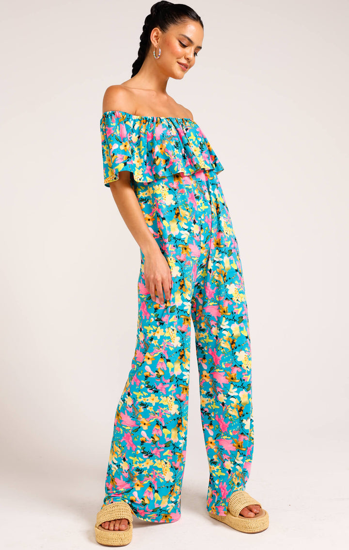 Fluoro Jardin Jumpsuit