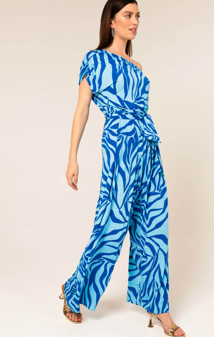 Queen Maxine Jumpsuit - Aqua