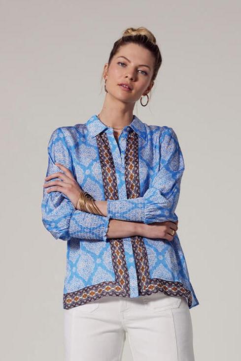 Anacapri Shirt - Bluebell