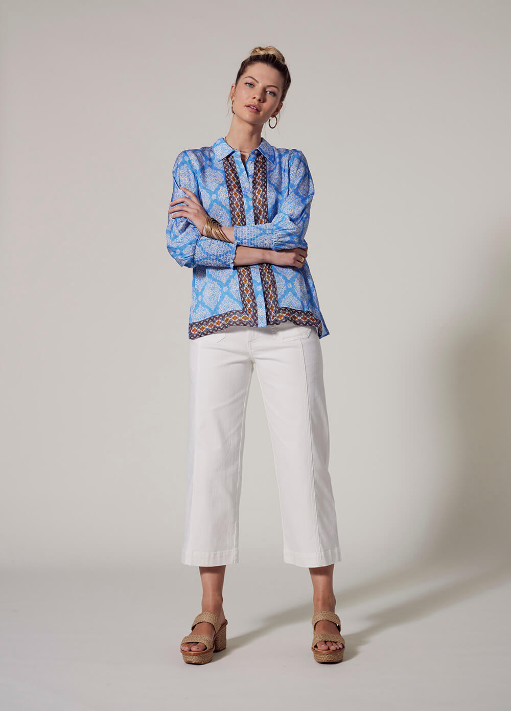 Anacapri Shirt - Bluebell