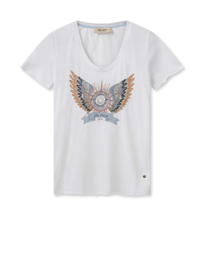 Gethi Deco Tee - White