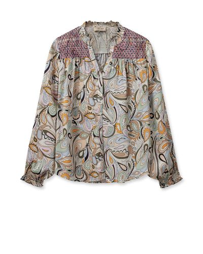 Detta Arzu Blouse  - Smoke Green