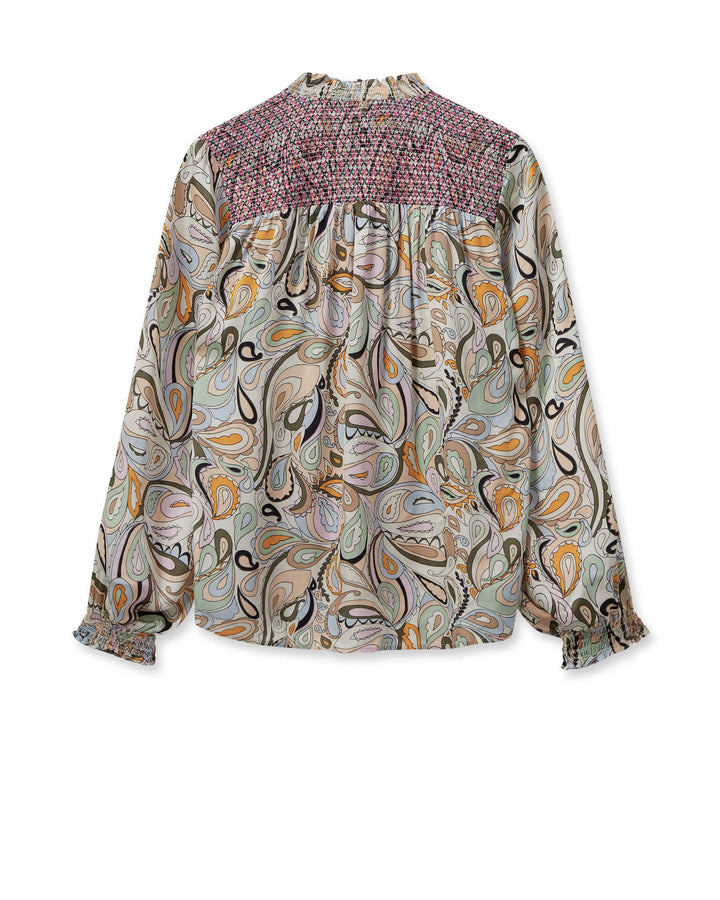 Detta Arzu Blouse  - Smoke Green