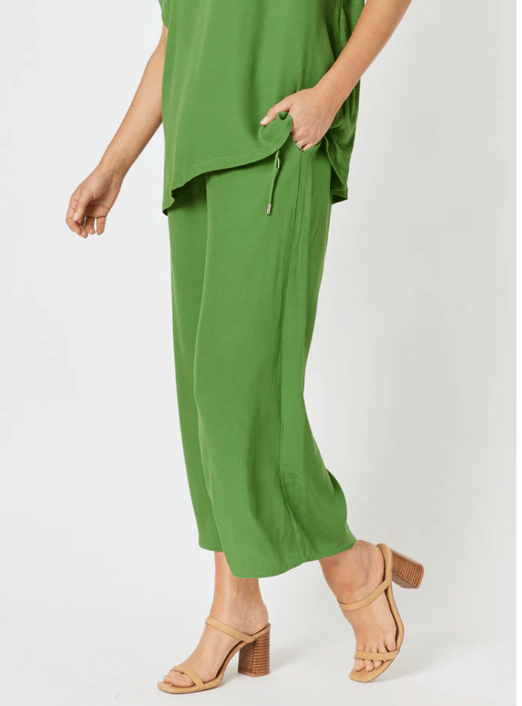 Louvre Luxe Pant - Green