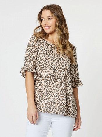 Animal Frill Top