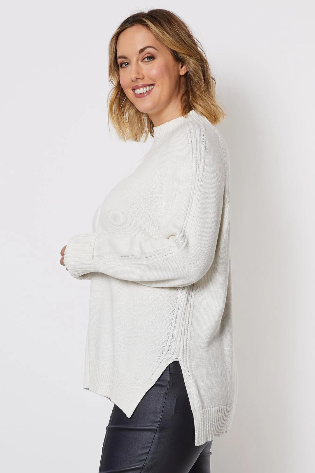 Tilly Knit Jumper - Winter White