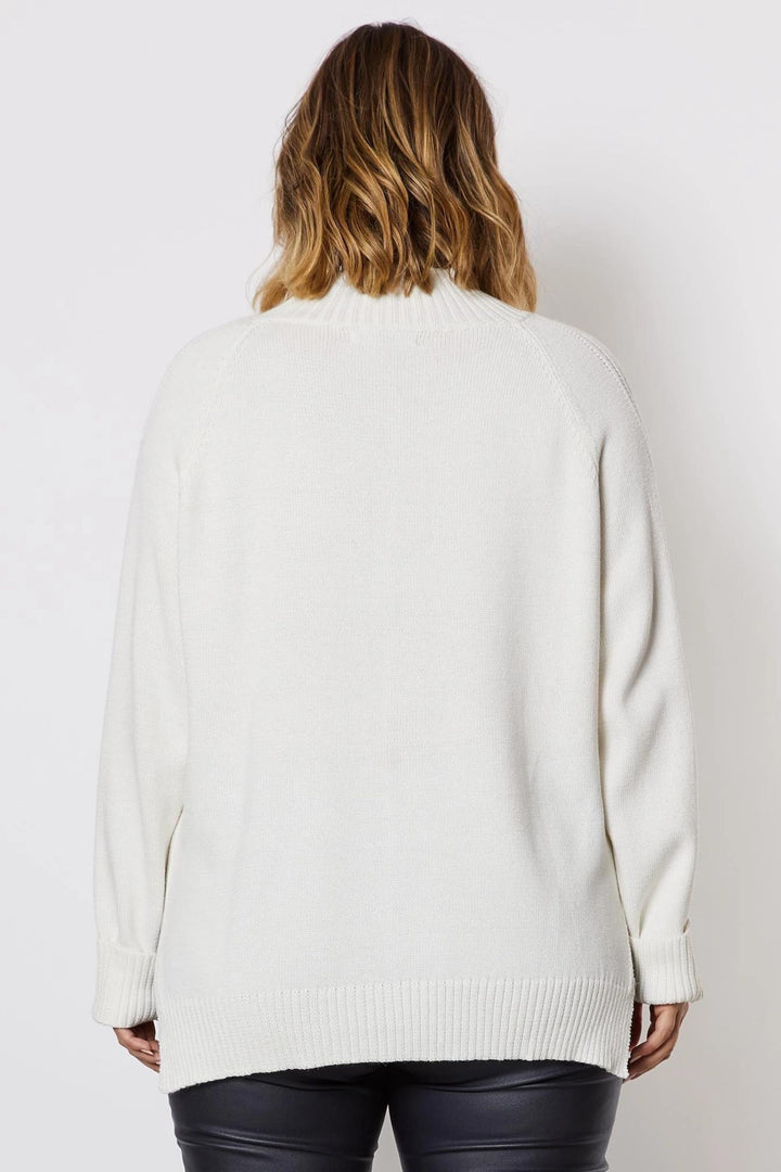 Tilly Knit Jumper - Winter White