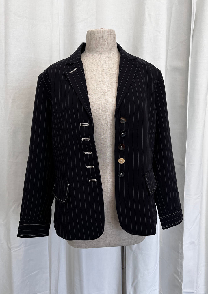 Diplomat Jacket - Navy Ink Stripe