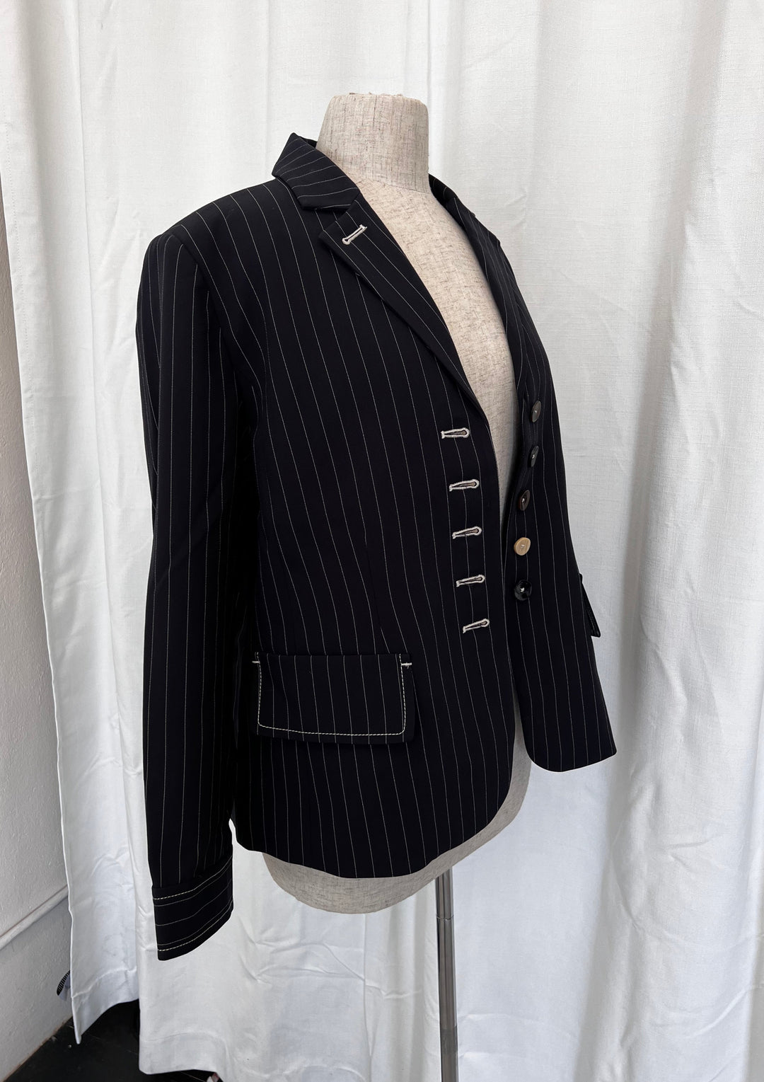 Diplomat Jacket - Navy Ink Stripe