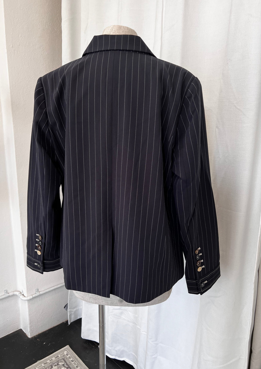 Diplomat Jacket - Navy Ink Stripe