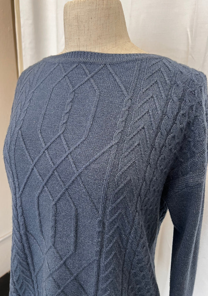 Linked Together Sweater in Blue