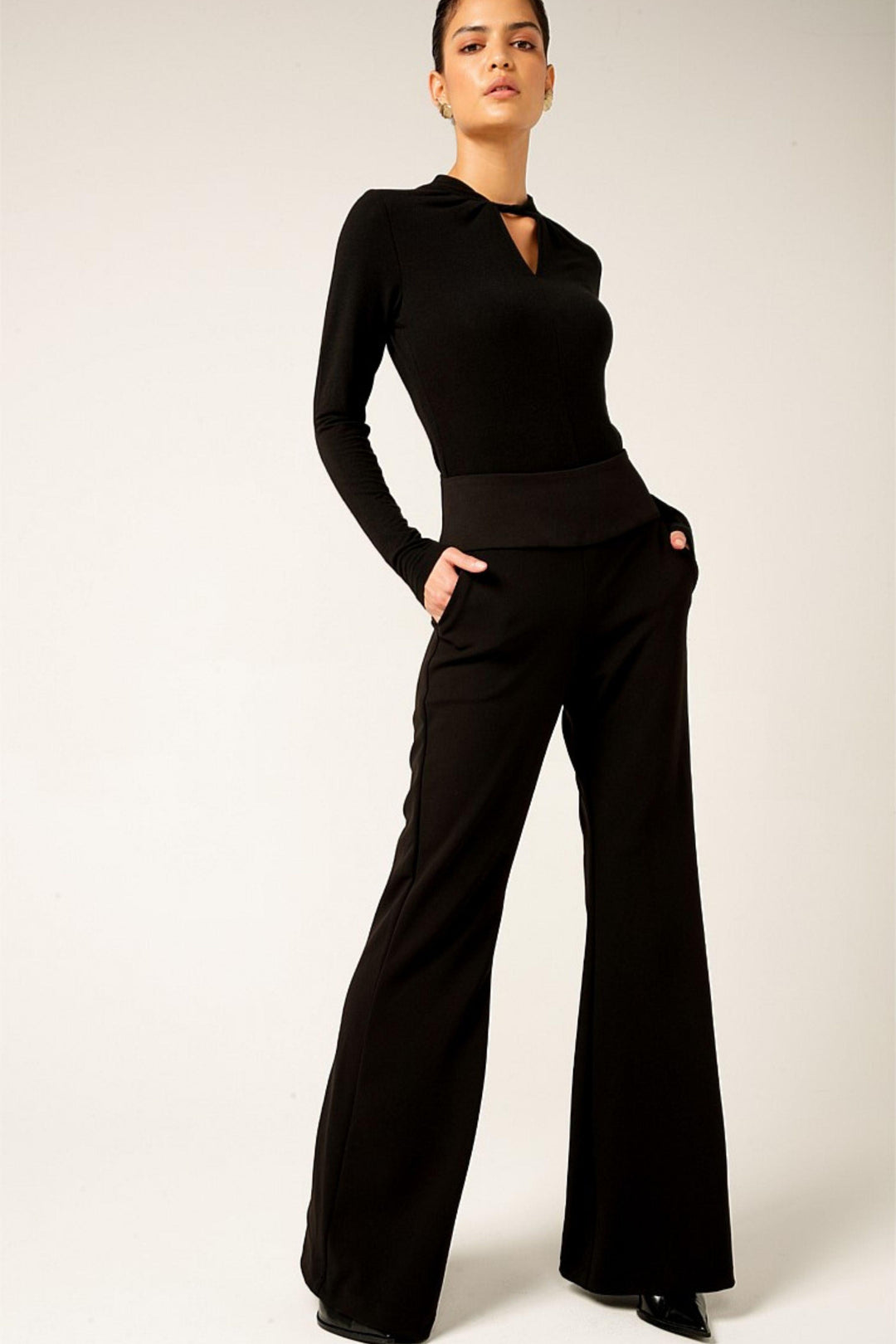 Classic Trouser in Black/Navy